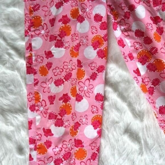 Lilly Pulitzer Pants Women's Size 4 White Label Vintage Ladybug Butterfly Ladybu - Picture 6 of 8